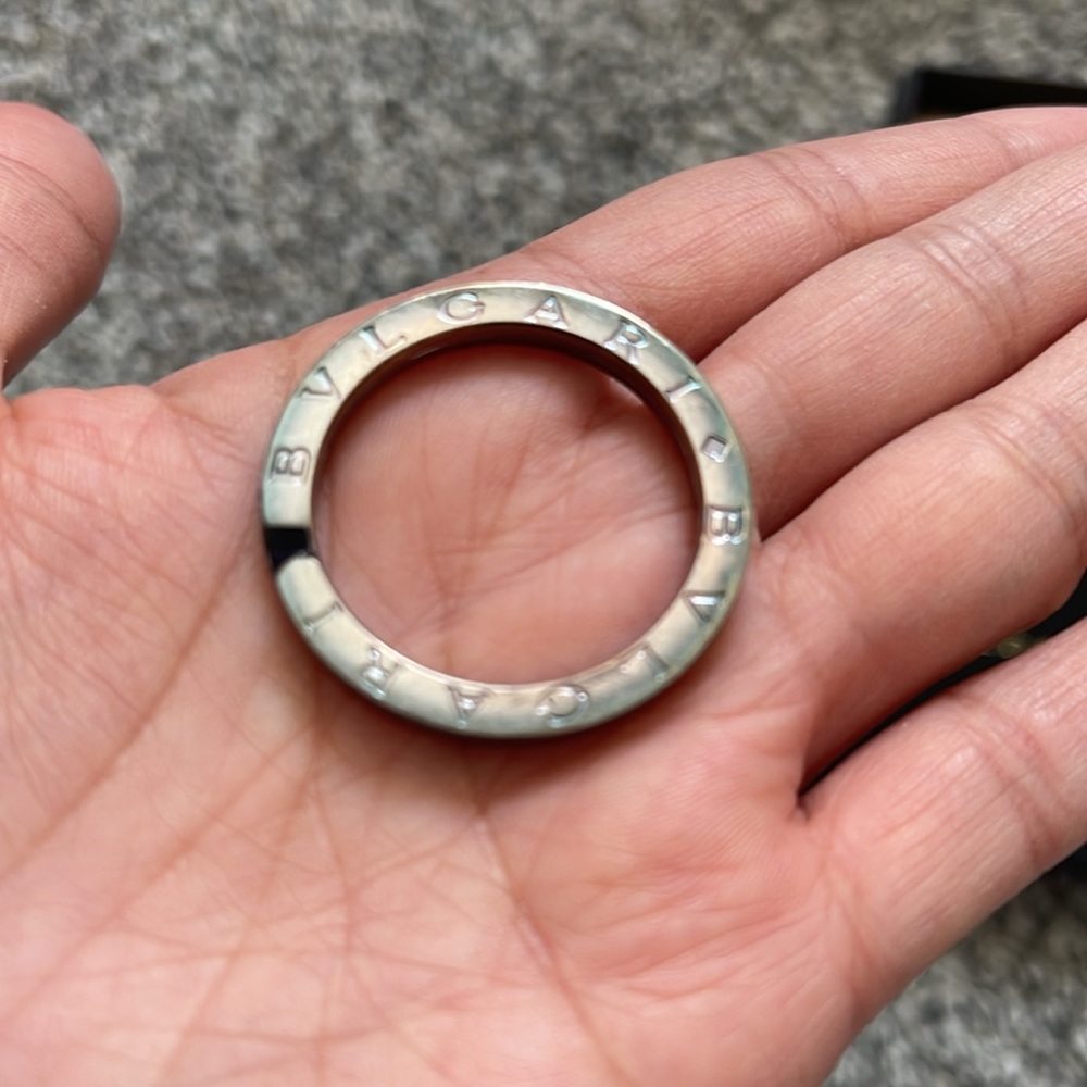 Bulgari Split Key Ring - Picture 5 of 5